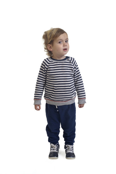 婴儿孤立在白色背景图片下载