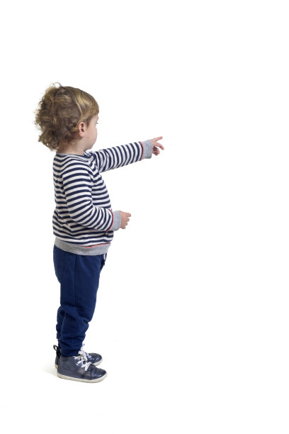 婴儿孤立在白色背景图片下载