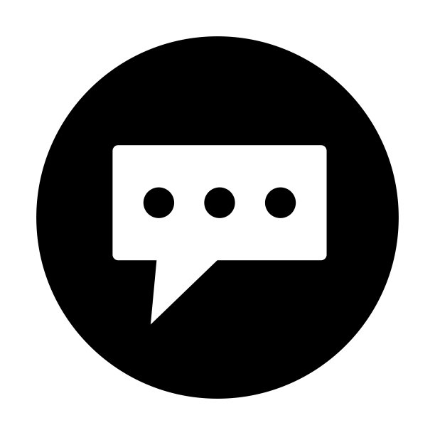 语音气球剪影图标。谈话和聊天图标。向量。图片下载