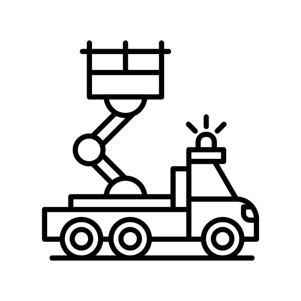 天梯卡车图标图片下载