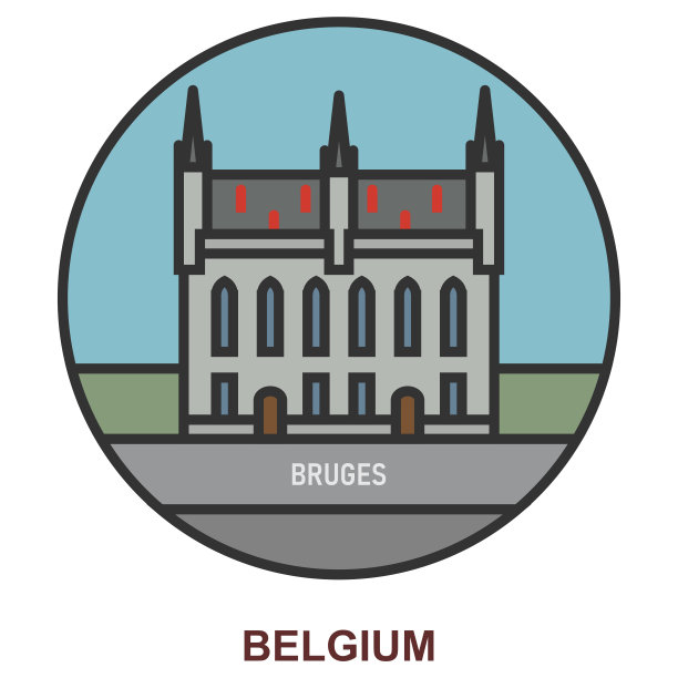 布鲁日。比利时的城镇图片下载