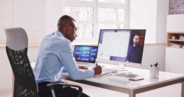 在线虚拟视频会议培训图片下载