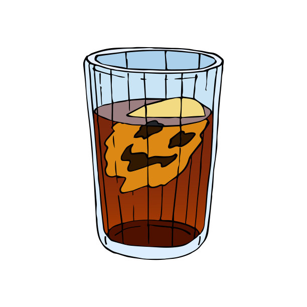 开怀畅饮。带着笑脸的浓茶。图片下载