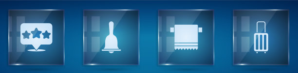 设定五星评价回顾酒店服务钟声图片下载