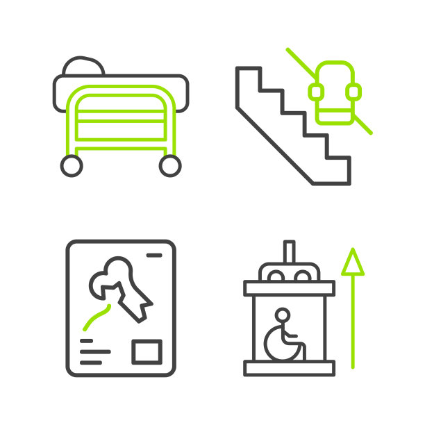 为无法使用的x光片设置直线电梯图片下载