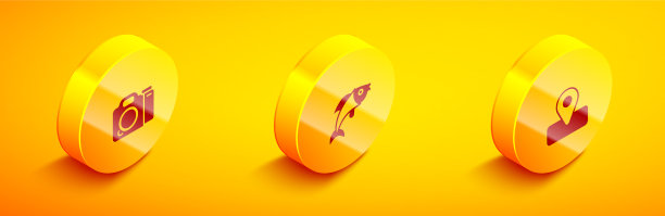 设置等距照片相机鱼和位置图片下载