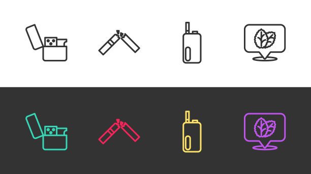 设线打火机碎烟电子和图片下载