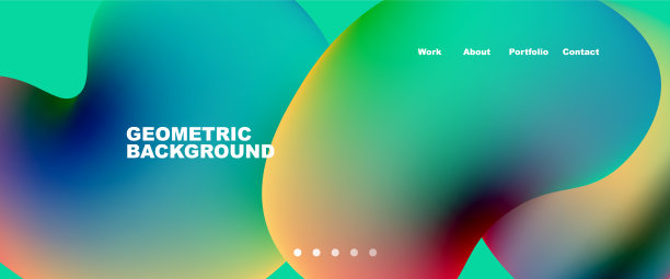 流体形状抽象背景图片下载