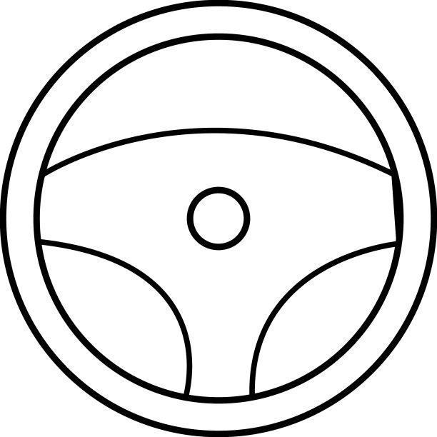 方向盘图标标志图片下载