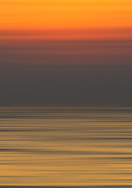 海上日落的抽象照片与动态模糊图片下载