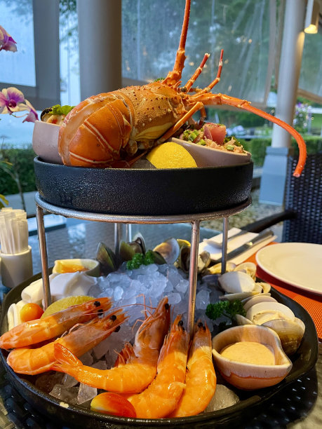 冰海鲜配各种酱汁图片下载