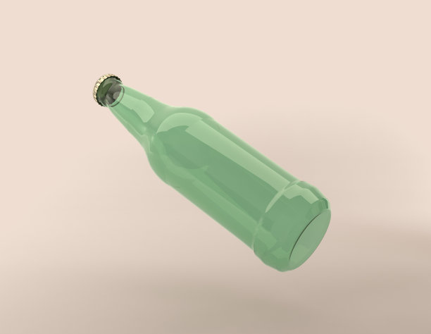 饮料和饮料瓶模型模板3D渲染图片下载