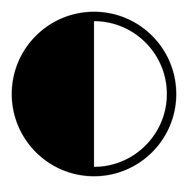 图标黑白画面模式，昼夜模式切换图片下载