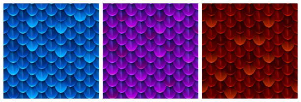 龙鳞、蛇皮纹理图片下载