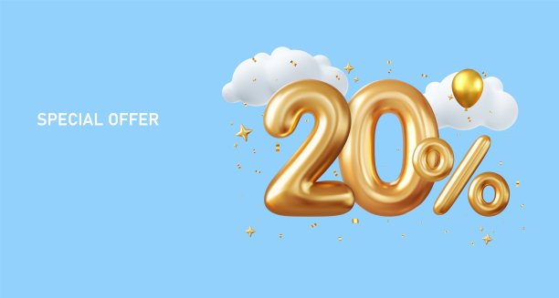 3d八折优惠图片下载