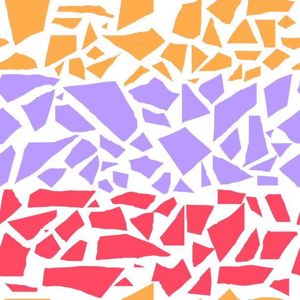 彩虹色无缝水磨石图案图片下载