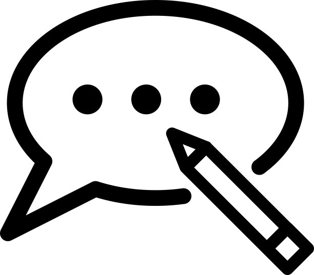 博客图标矢量，语音插图图片下载