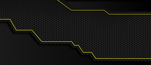绿色黑色金属框架布局设计科技运动概念抽象背景图片下载