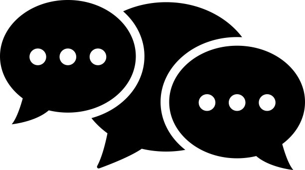 聊天泡泡图标，按摩矢量图片下载