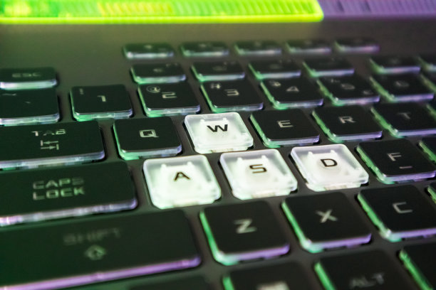 按键照明，笔记本键盘特写图片下载