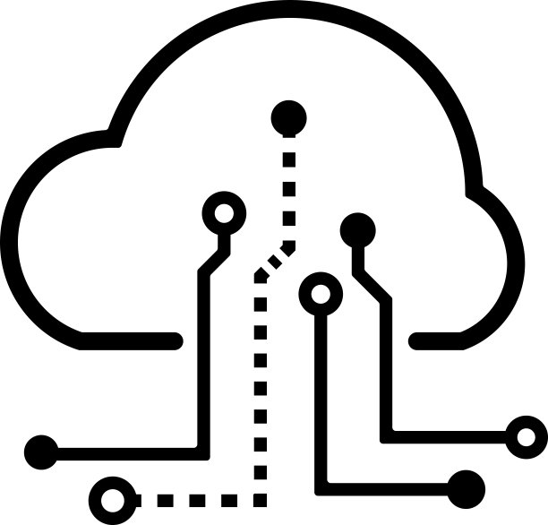 云物联网物联网图标矢量插图图片下载