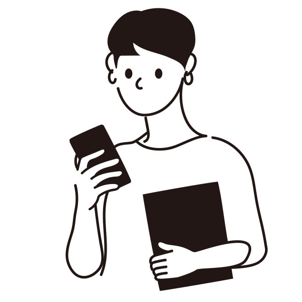 矢量线画一个女人带伞和雨后图片下载