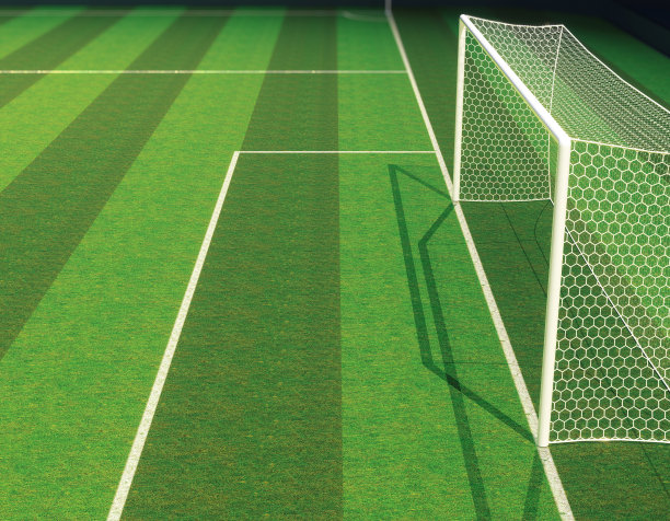 有足球的足球场图片下载