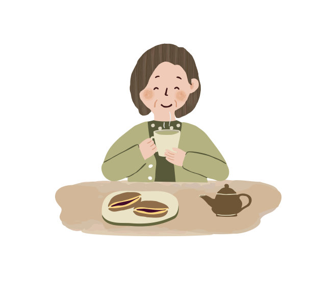 女人吃零食，放松图片下载