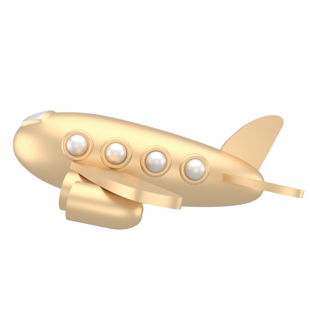 飞机卡通风格的3d渲染。飞机图标。图片下载