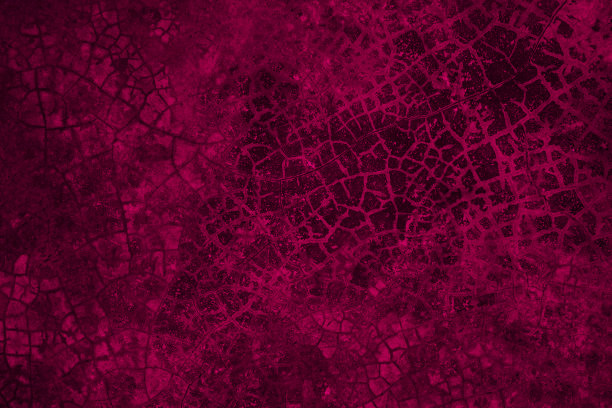 黑色红色抽象垃圾纹理背景。调和开裂的混凝土墙。洋红色万岁。颜色2023。图片下载