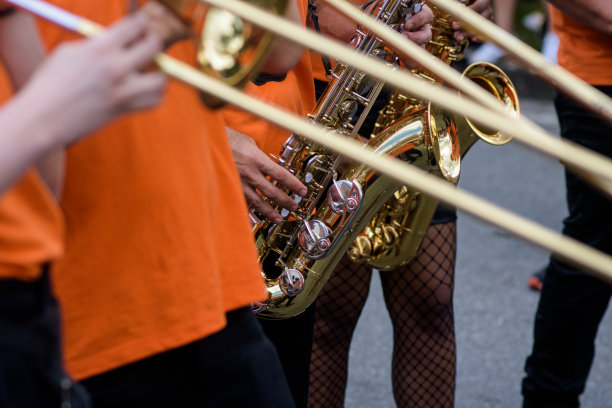 爵士乐队乐器图片下载