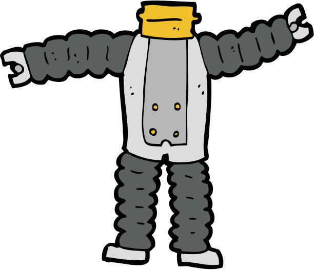 卡通机器人本体(卡通混搭或添加自己的照片)图片下载