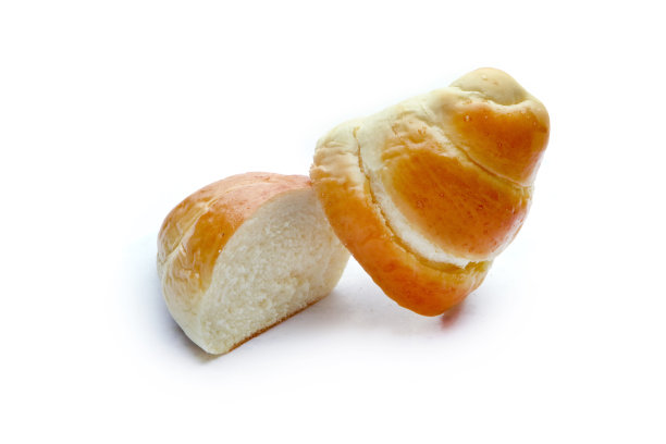 黄油卷面包面包店单片特写照片图片下载