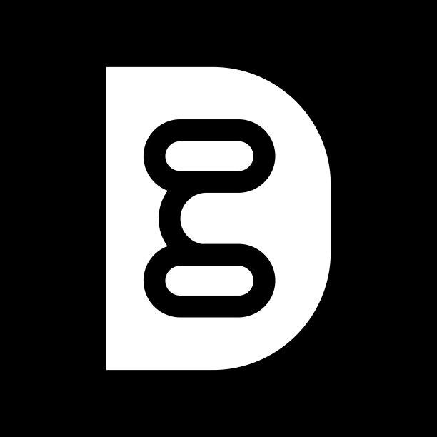 最小的DB标志。在豪华背景上的BD信的图标。基于DB字母缩写的标志思想。专业品种字母符号和BD标志的背景。图片下载