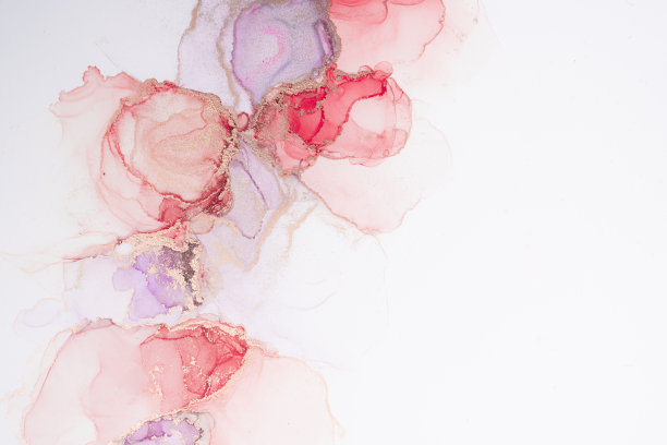 大理石水墨抽象艺术来源于工笔原画抽象背景图片下载