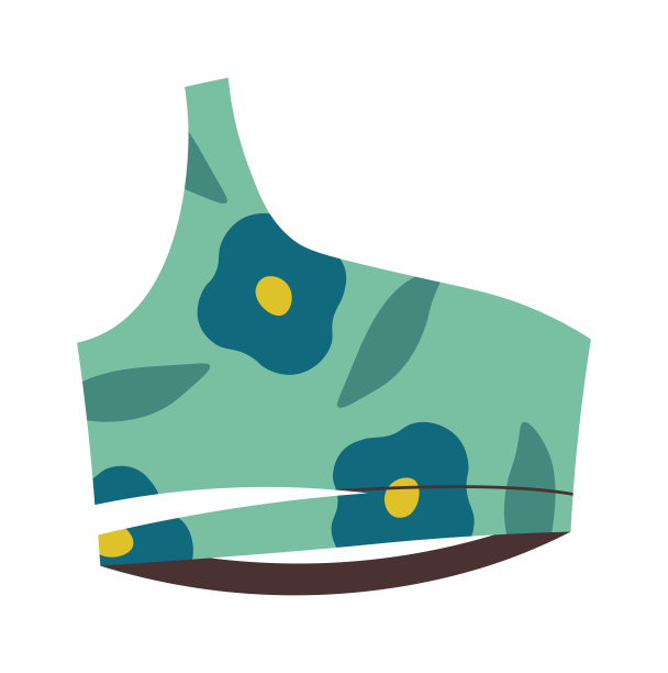 女子比基尼上衣泳装图片下载