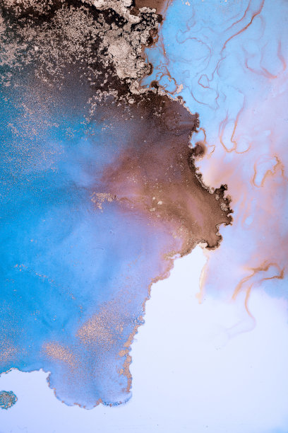 大理石水墨抽象艺术由精美的原画为抽象背景图片下载