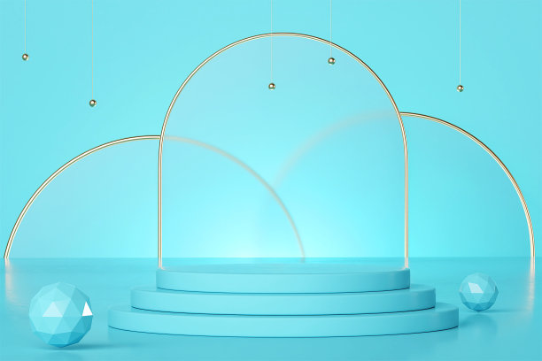 产品台子展示场景以豪华抽象的细节图片下载