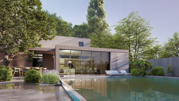 建筑三维效果图图片下载