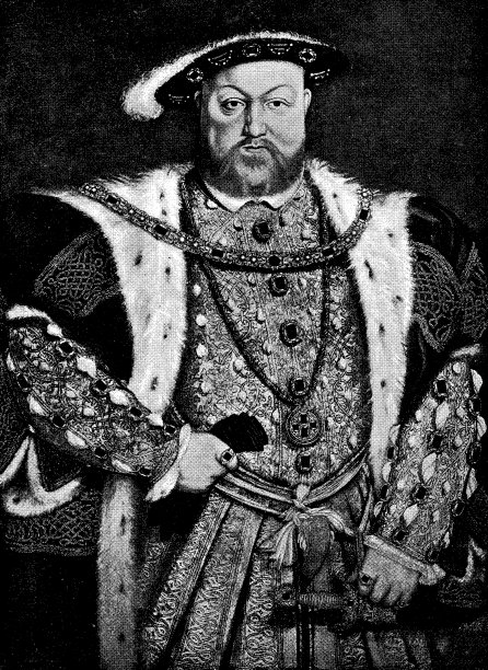 亨利八世(1491-1547)是英国都铎王朝的第二任国王，他最出名的可能是他的六次婚姻图片下载