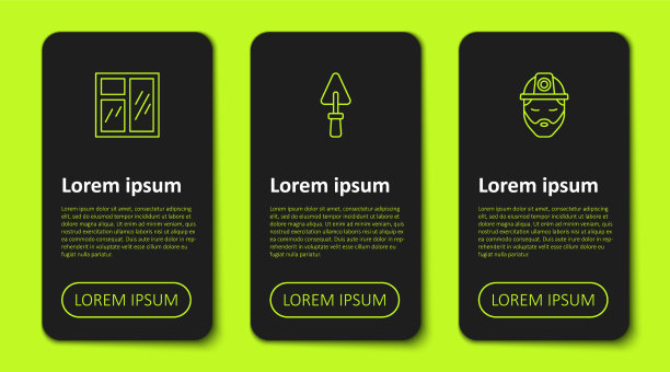 在房间内设置线窗，抹刀和建筑工具图片下载