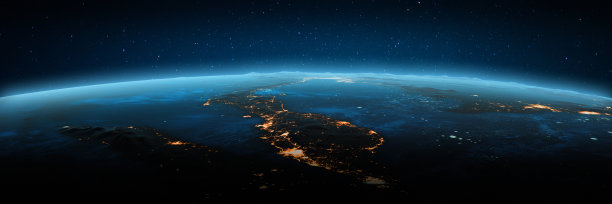 亚洲，马来西亚城市灯光图片下载