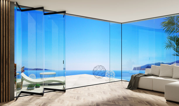 黑色滑动玻璃墙门手风琴拉坎蒂娜图片下载