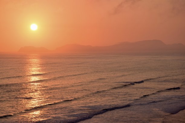 海边的日落图片下载