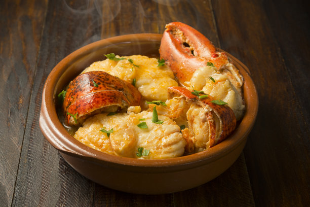 安康鱼炖龙虾图片下载