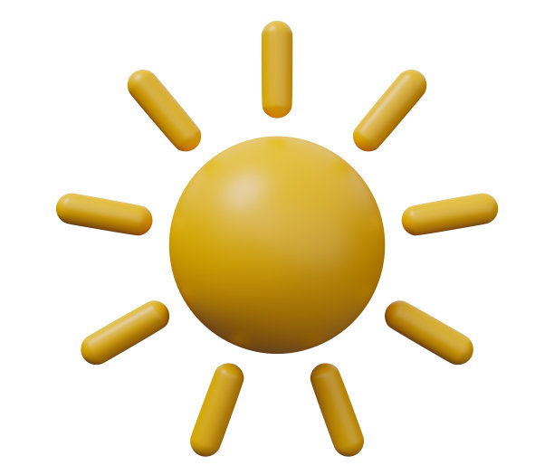 Sun 3d图标图片下载