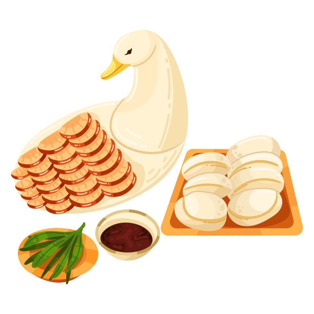 手绘插图亚洲食物。卡通餐厅菜单。矢量插图剪贴艺术。可爱元素用于贺卡、海报、贴纸和季节性设计。孤立在白色背景上。图片下载