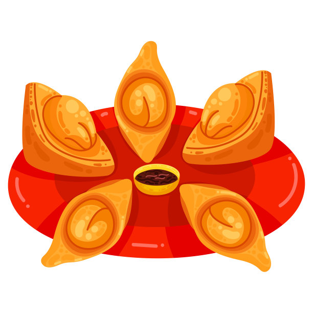 手绘插图亚洲食物。卡通餐厅菜单。矢量插图剪贴艺术。可爱元素用于贺卡、海报、贴纸和季节性设计。孤立在白色背景上。图片下载