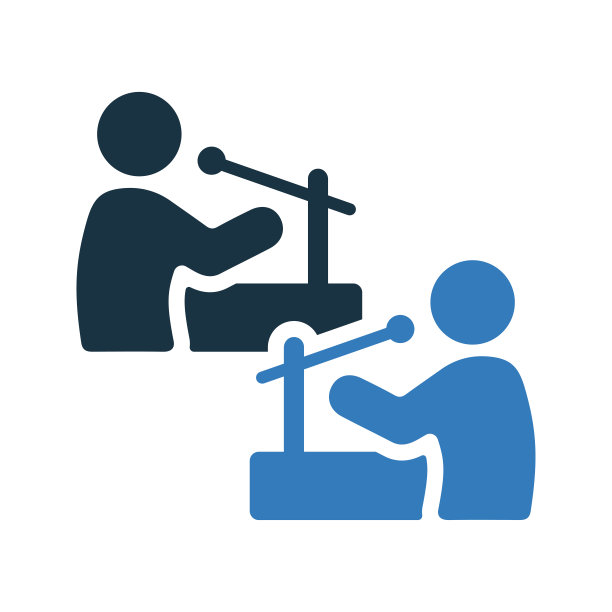 辩论图标。图片下载