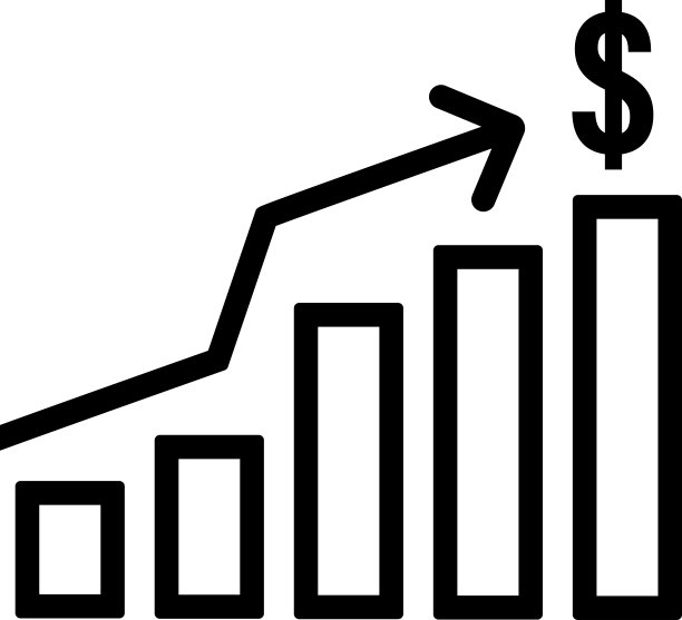 增加利润图标矢量图片下载